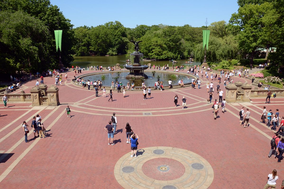 16A Bethesda Terrace And Fountain Is The Heart of Central Park Midpark 72 St